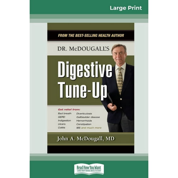 Dr. McDougall's Digestive Tune-Up (16pt Large Print Edition), (Paperback)