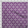 thumbnail image 4 of oneOone Polyester Spandex Purple Fabric Block Sewing Craft Projects Fabric Prints By Yard 56 Inch Wide, 4 of 5