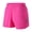 Hot Pink, variant on Fengqque Women's Plus Size Quick Dry Athletic Shorts Camping Travel Golf Zipper Pockets Water Resistant Shorts Purple XL(XL)
