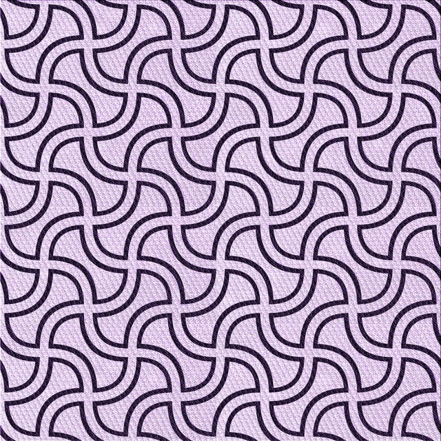 Ahgly Company Machine Washable Indoor Square Transitional Bright Grape Purple Area Rugs, 6' Square
