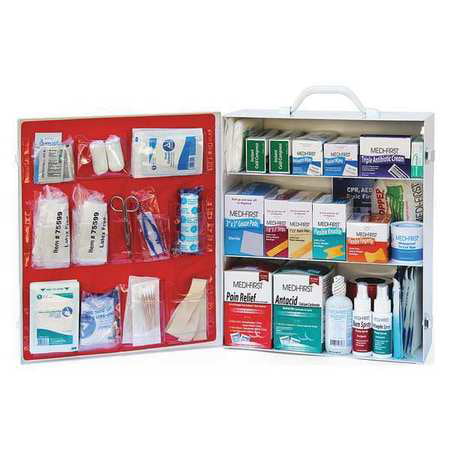 Emergency Supply Kit 3-Shelf FULL FIRST AID CABINET 