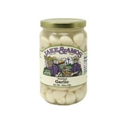 Jake & Amos Amish Style Recipes Pickled Garlic Cloves- 16 oz. Jar (2 Jars)