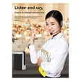 thumbnail image 2 of T18 Professional Loudspeaker Wireless Microphone Bluetooth Portable Speaker for Teacher School Tour Guide, 2 of 5