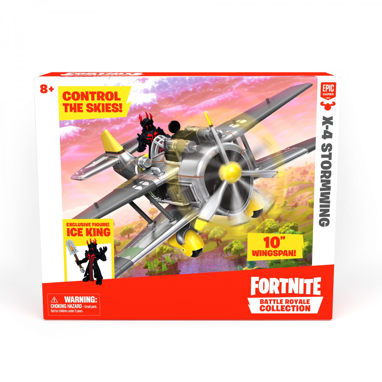 Fortnite Battle Royale Collection X 4 Stormwing Plane Ice King Figure Walmart Com Walmart Com - ice king roblox