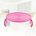 thumbnail image 3 of Kitchen Microwave Steamer Dish Storage Rack Multifunctional Collapsible Rice Steamer Tray (Rosy), 3 of 9