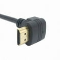 thumbnail image 4 of Chenyang CY Up Angled 90 Degree Connector HDMI 1.4 with Ethernet 3D Type A Male to A Female Extension Cable 0.5m Cable, 4 of 7