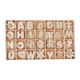 thumbnail image 1 of 112 Unidades Letras de BLESIY Suitable para Boda Cartulina de preestablecer de Chatarra Natural, 1 of 8