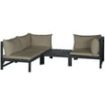 thumbnail image 3 of Safavieh Lynwood Outdoor Contemporary Modular Sectional with Cushion, 3 of 5