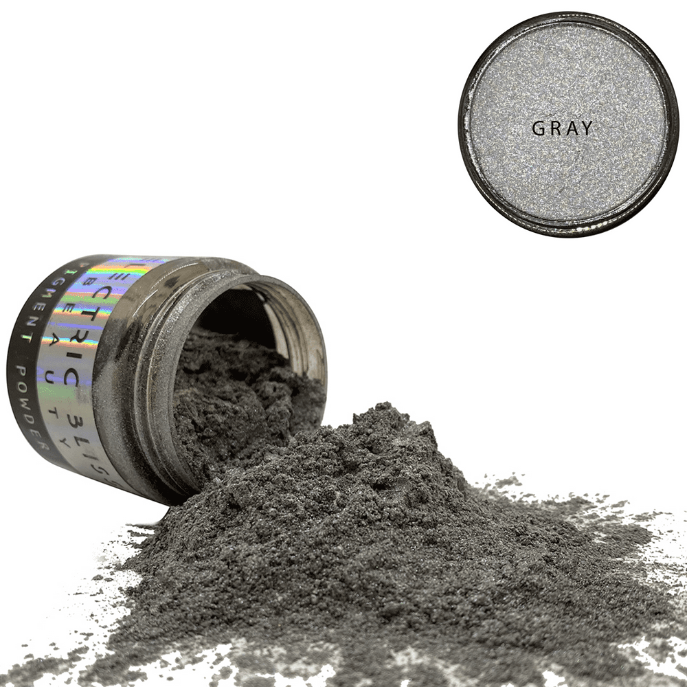 Electric Bliss Beauty, Charcoal Grey Mica Pigment Powder1 Ounce