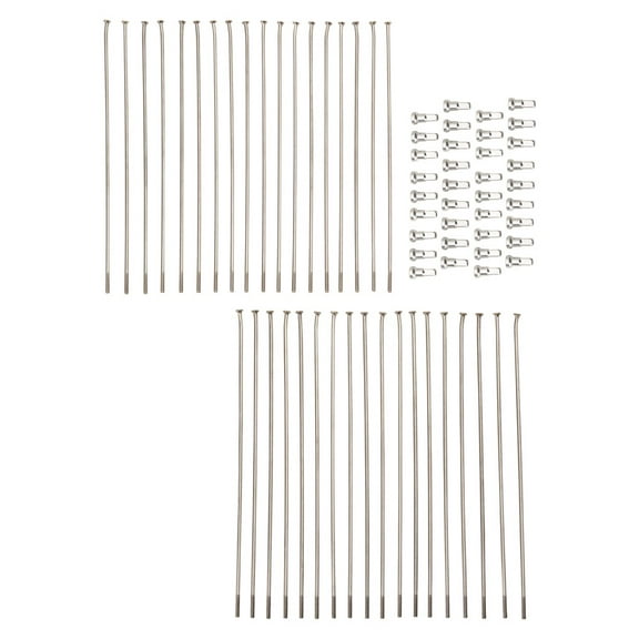 Tusk Motorcycle Spoke Kit - Front 19" Silver Spoke/Silver Nipple For Talaria XXX 2023-2024