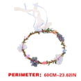 thumbnail image 4 of HOARBOEG Easter Wreath Simulation Flower Hair Ornament Flower Children Adult Clearance Sale, 4 of 4
