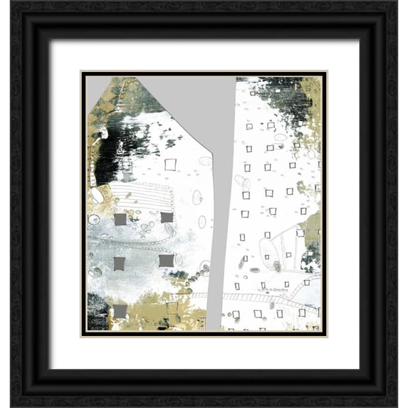 Ogren, Sarah 20x21 Black Ornate Wood Framed with Double Matting Museum Art Print Titled - City I