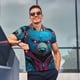 thumbnail image 4 of Fotbe Neon Cyberpunk Blue Bear Camiseta Polo de Golf para Hombre con Estampado – Camisa Deportiva Transpirable con Cuello Abotonado-3X-Large, 4 of 6