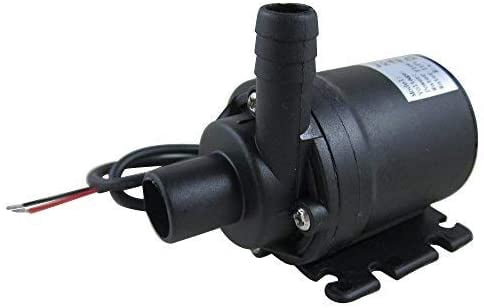Brushless Centrifugal Submersible Water Pump 800L/H 210GPH 5M/16ft for Fountain Pool Solar Circulation System Water Circulation System (DC 12V)