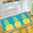 thumbnail image 2 of Jellybean Pineapple Fiesta Rug – 20"x30" Tropical Accent Mat, 2 of 2