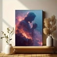 thumbnail image 6 of Qisvanset Jesus Praying in Fire Canvas Wall Art 15.75x11.81 Inches, 6 of 8