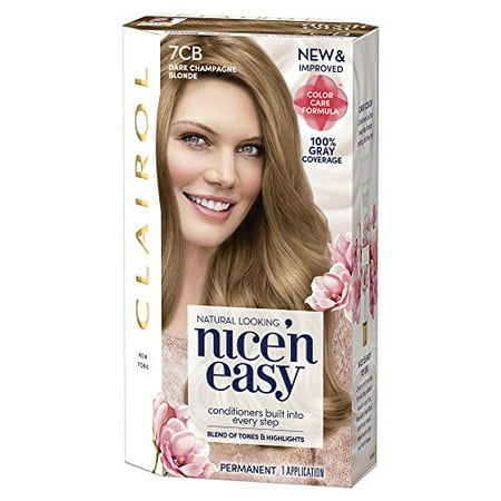 Clairol Nice N Easy Permanent Hair Color 7cb Dark Champagne