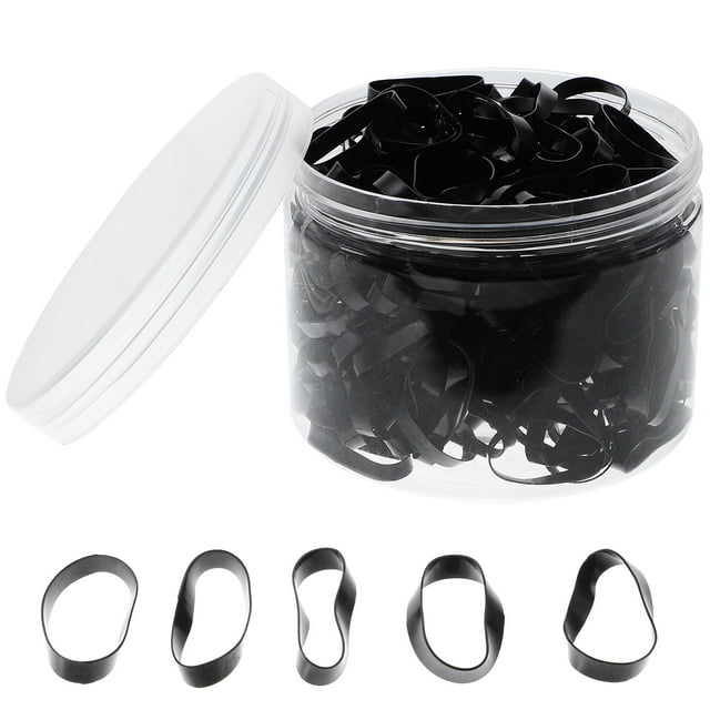 MOVTOTOP 500 Pcs Élastiques Jetables pour Cheveux Accessoires pour Cheveux Filles