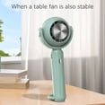 thumbnail image 4 of VogueHaven Mini Portable Fan, Small and Powerful, Lightweight USB Rechargeable for Travel Lash Makeup Girl Women Summer Gift Green, 4 of 6