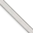 thumbnail image 1 of Sterling Silver 5.25Mm Magic Herringbone Chain (Width 5.25) (Length 22) - Jbsp, 1 of 5