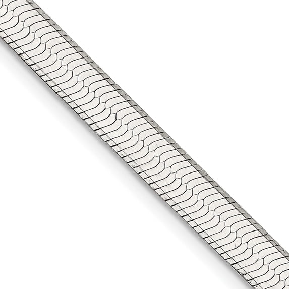 Sterling Silver 5.25Mm Magic Herringbone Chain (Width 5.25) (Length 22) - Jbsp