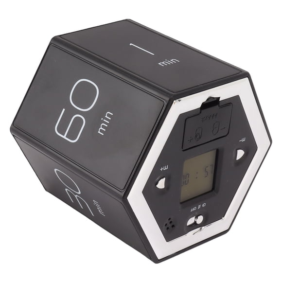 Flip Timer With Mute & Alarm Function, Digital Kitchen Timer, Portable Modes Adjustable Flip Timer, Sets From 0 To 45 Minutes, For Exercise Work Kitchen, Classroom, Home