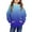 Blue, variant on TQWQT Girl's Dark Gray Hoodie Oversized Cute Black Hoodies Long Sleeve Size 10-12 Hoodie Gradient Hooded Pullover Top Trendy Sweatshirts 13-14 Years