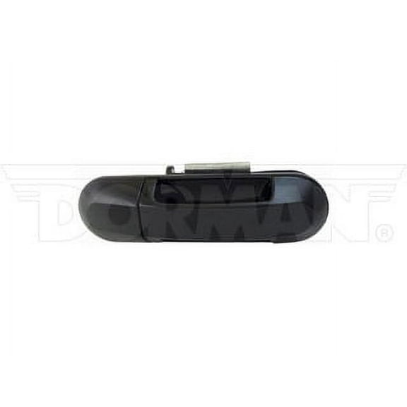 Dorman 93927 Exterior Door Handle Front Right Without Keyhole TK Black Clearcoat Black