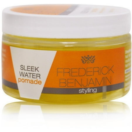 Frederick Benjamin Water Based Hair Pomade for Men, Medium Hold with Natural Shine 3.5 (Best Water Based Hair Products)