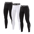 thumbnail image 1 of Kit Lycra Fitness Hombre Transpirable Mallas Correr Deportiva 3p Talla L, 1 of 3