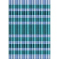 thumbnail image 1 of Ahgly Company Indoor Rectangle Patterned Blue Novelty Area Rugs, 5' x 8', 1 of 6
