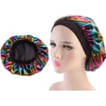 thumbnail image 1 of Gorros Sleep Cap HUOGUO con purpurina con láser, turbante sedoso y quimio, 1 of 5