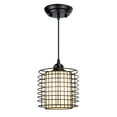 thumbnail image 2 of Depuley Industrial Pendant Light, Farmhouse Metal Hanging Barn Pendant Lighting Fixture Adjustable Length Black, 2 of 9