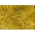 thumbnail image 1 of Ahgly Company Indoor Rectangle Persian Yellow Traditional Area Rugs, 5' x 8', 1 of 4