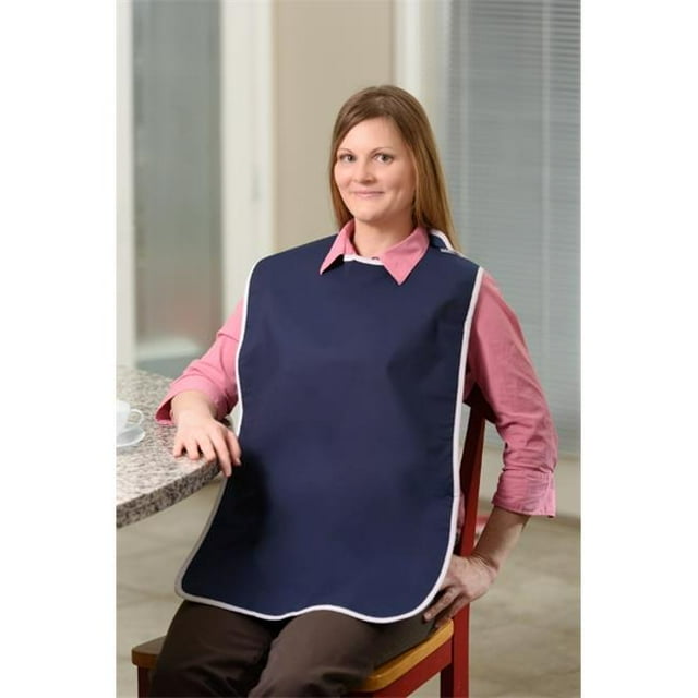 CareActive 9987NVS Waterproof Shirt Saver Bib-Standard-Navy