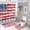style-472, variant on 4 Piece Bathroom Rug Set with Shower Curtain Shower Curtain And Rugs Shower Curtain Set Vintage Wooden Door Waterproof Shower Curtain Farmhouse Country Wood for Bathroom Decor Set