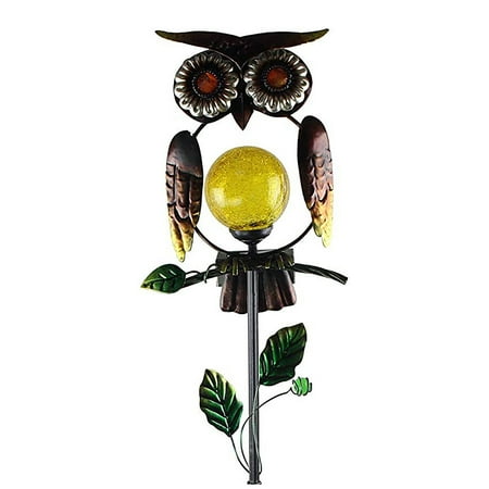 

LED Garden Lights Night Lights Owl Shape-Powered Lamp Multi-color