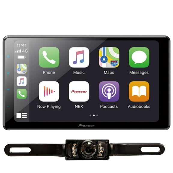 New Pioneer DMH-WC6600NEX 1DIN 9" Modular Digital Media Receiver & License Plate Cam