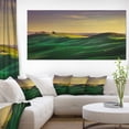 thumbnail image 1 of Green Rolling Hils in Crete Senesi - Art Mural sur Toile Paysage, 1 of 3