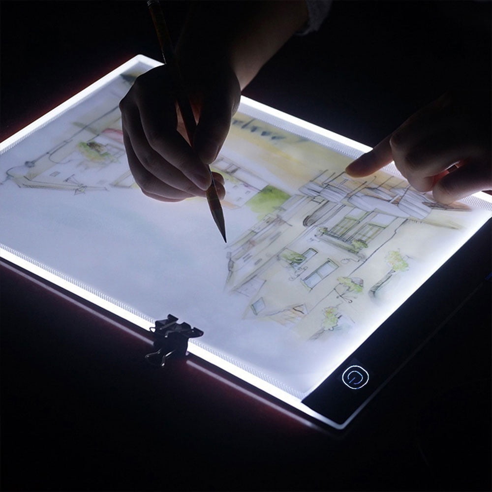 A2/A3/A4/A5 LED Stencil Board Light Box USB Tracing Drawing Pad Adjustable A2/A3/A4/A5 LED Stencil Board Light Box USB Tracing Drawing Pad Adjustable