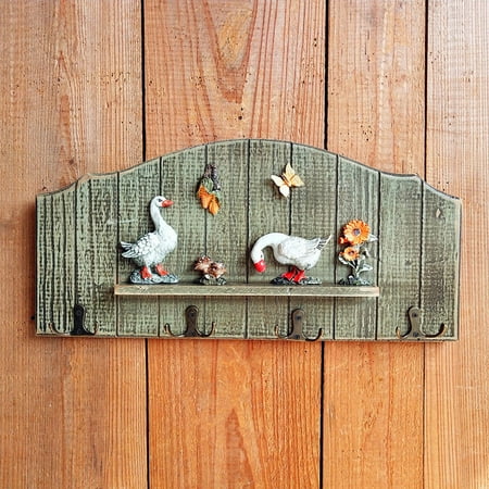 

WEPRO Nordic Solid Wood Kitchen Restaurant Decoration Hook Coat Rack