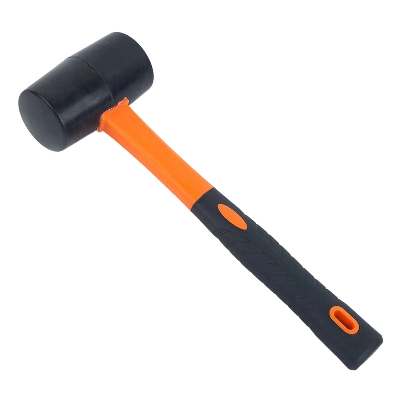 Floor Gap Fixer Tool Heavy Duty Orange with Hammer, Flooring Suction Cup Tool for Gaps, Laminate Vinyl Hardwood Floor Gap Repair Tool Kit, Carbon Steel Floor Gap Tool
