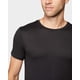 thumbnail image 4 of 32 DEgREES Pack de 4 camisetas básicas activas de secado rápido para hombre, color negro, talla XL, 4 of 5