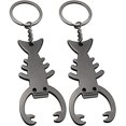 thumbnail image 1 of 2pcs Lobster Keychain Lobster Key Holder Key Hanging Pendant Charm Keyring, 1 of 7