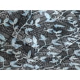 thumbnail image 3 of Ambesonne Leafy Design Quilted Coverlet 3 Pcs, Soft Colors Leaves, King Size, Pale Azure Blue Dimgray, 3 of 4