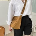 thumbnail image 3 of Bolso de hombro de lona de estilo coreano de gran capacidad, perfecto para primavera y verano, duradero y moderno., 3 of 5