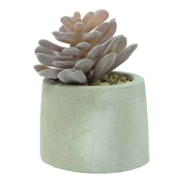 Planta Artificial con Maceta Mainstays 10 cm Mini Suculenta