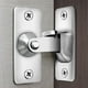thumbnail image 5 of 2X Adornos de Acero Inoxidable para Baño Suministros para Puertas Cerraduras Puerta Corredera Cerradura de ángulo, 5 of 8