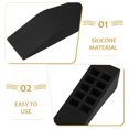 thumbnail image 3 of HONMEET 2Pcs Black Weightlifting Platform Barbell Pad For Deadlift Floor Protection Durable Use, 3 of 8