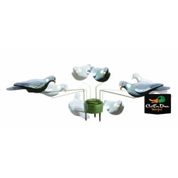 LUCKY DUCK TRIPLE PLAY WOOD PIGEON MOTION DECOYS